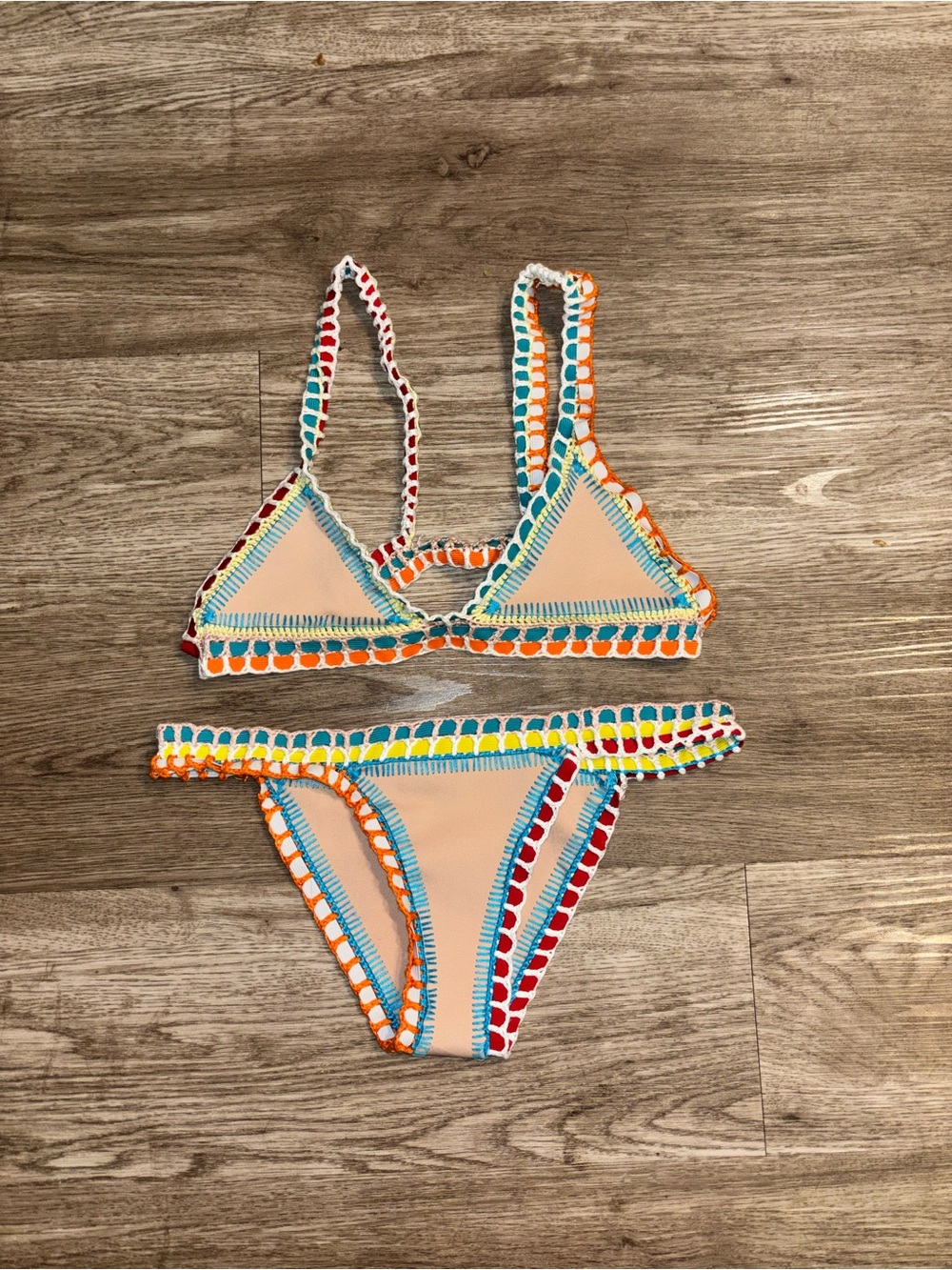 Kiini Handmade Crochet Bikini Set | Size Medium | Like New | Retails $350+
